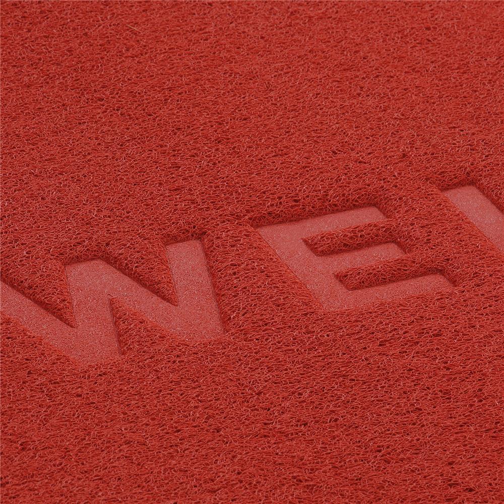 พรมเช็ดเท้าดักฝุ่น HOME LIVING STYLE W.NEO 120X180 ซม. สีแดง