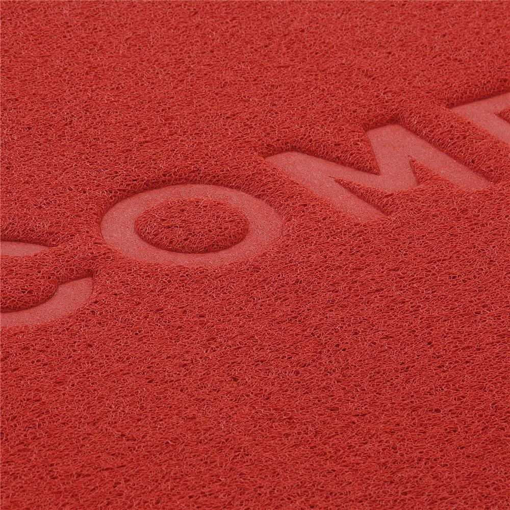 พรมเช็ดเท้าดักฝุ่น HOME LIVING STYLE W.NEO 120X180 ซม. สีแดง