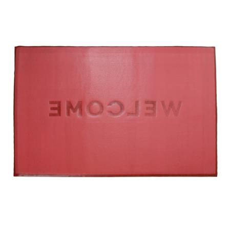 พรมเช็ดเท้าดักฝุ่น HOME LIVING STYLE W.NEO 120X180 ซม. สีแดง_5