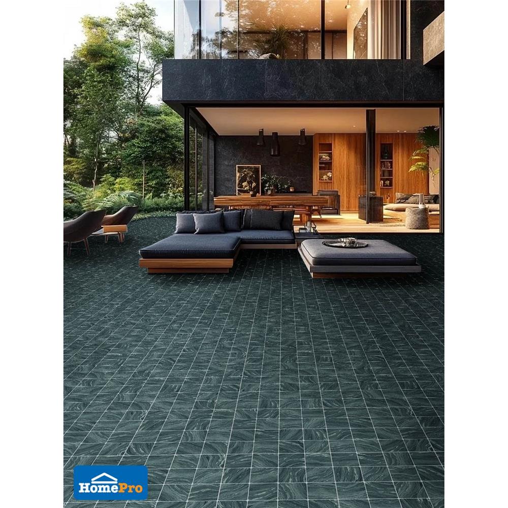 กระเบื้องพื้นพอร์ซเลน 16x16 นิ้ว COTTO บาซิลิสก์ เขียว PM 0.96 ตร.ม.