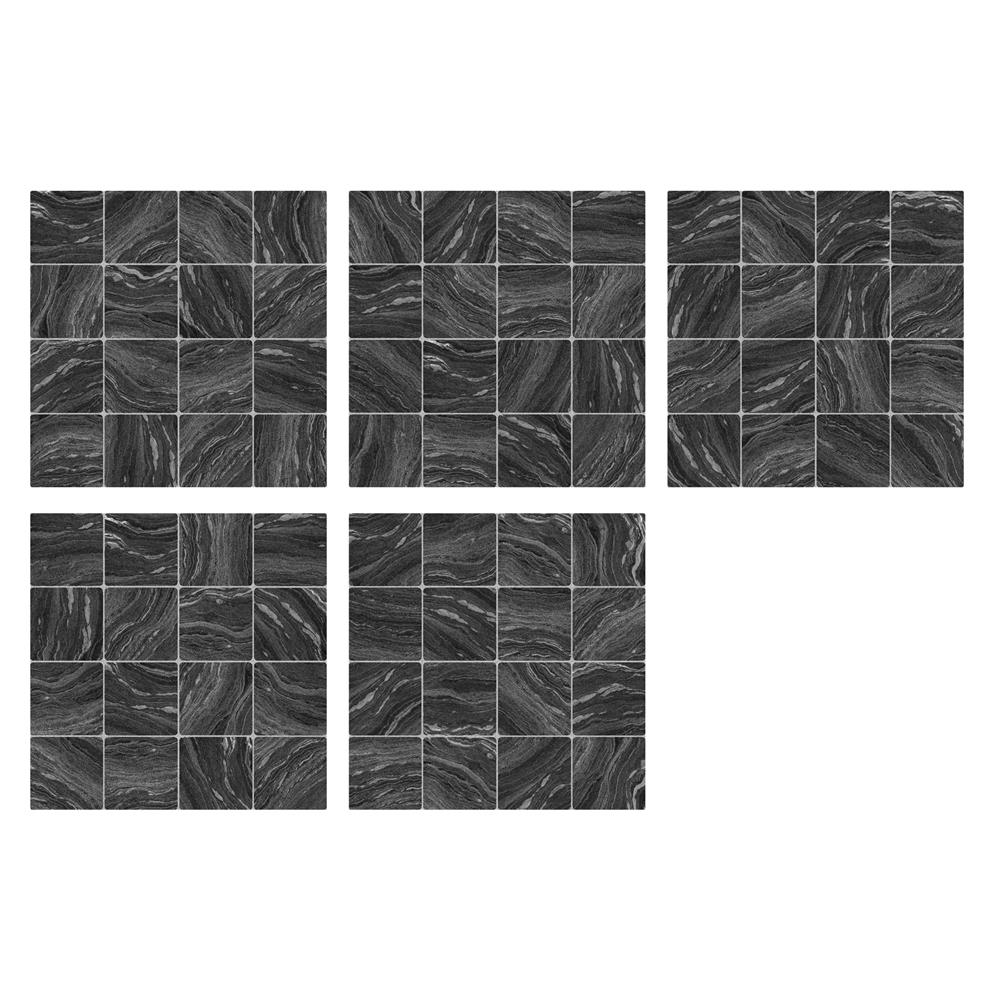 กระเบื้องพื้นพอร์ซเลน 16x16 นิ้ว COTTO บาซิลิสก์ เทาเข้ม PM 0.96 ตร.ม.