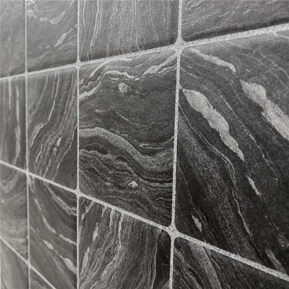 กระเบื้องพื้นพอร์ซเลน 16x16 นิ้ว COTTO บาซิลิสก์ เทาเข้ม PM 0.96 ตร.ม.