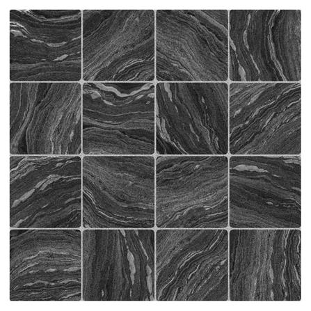 กระเบื้องพื้นพอร์ซเลน 16x16 นิ้ว COTTO บาซิลิสก์ เทาเข้ม PM 0.96 ตร.ม.