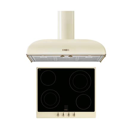 เตาฝัง+เครื่องดูดควัน SMEG P864PO+KS89POE_0