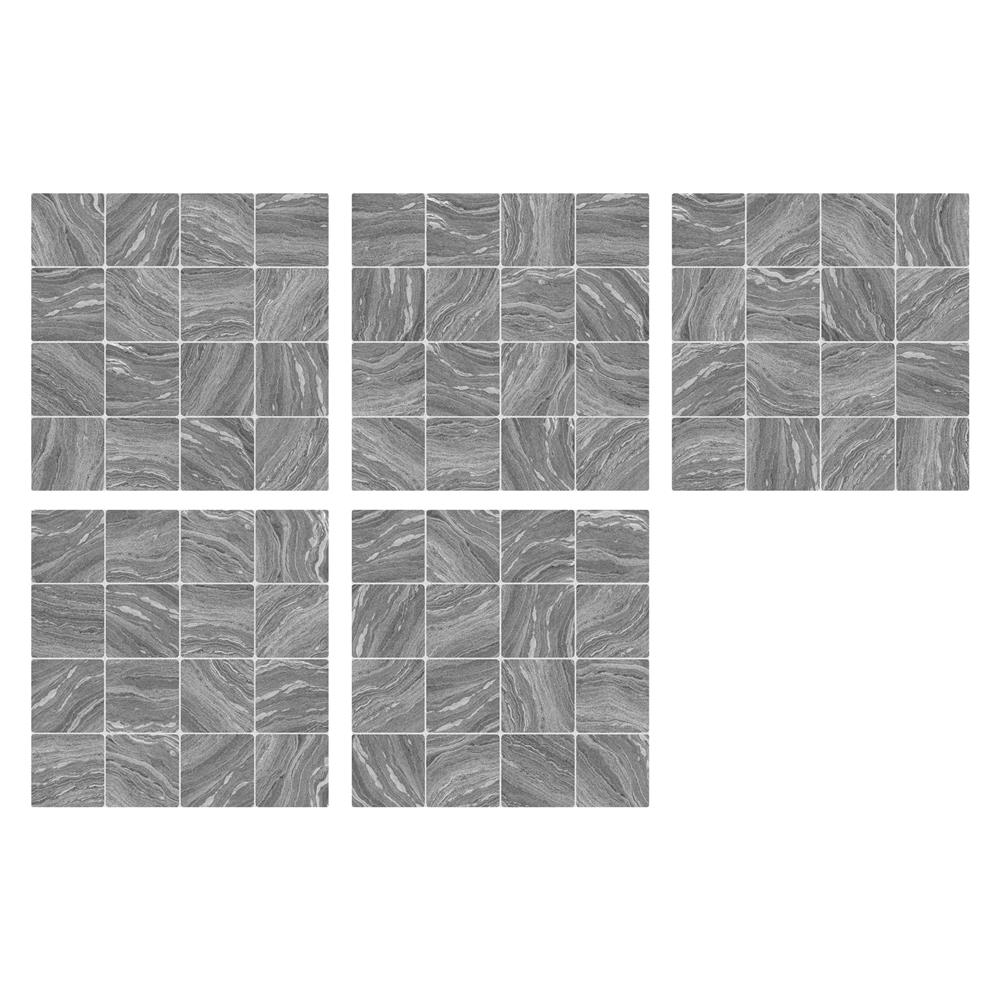 กระเบื้องพื้นพอร์ซเลน 16x16 นิ้ว COTTO บาซิลิสก์ เทา PM 0.96 ตร.ม.