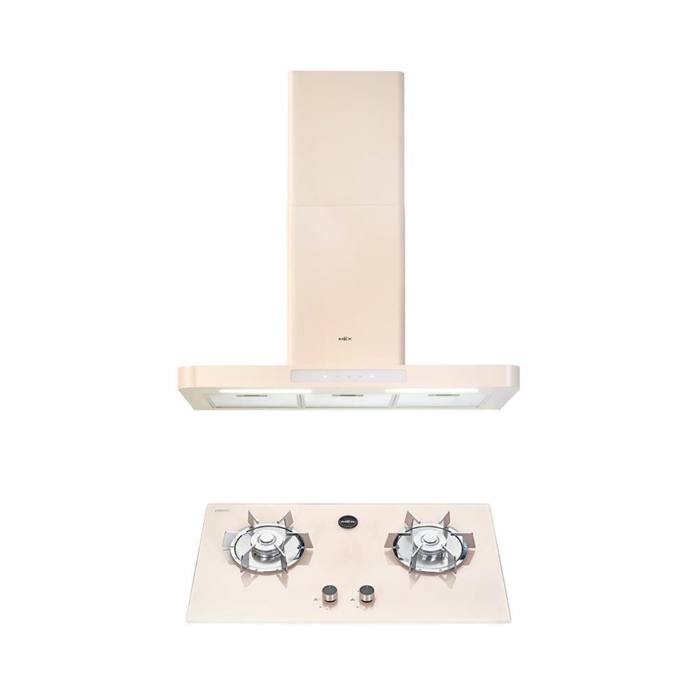 เตาฝัง+เครื่องดูดควัน MEX V626CR+K626CR