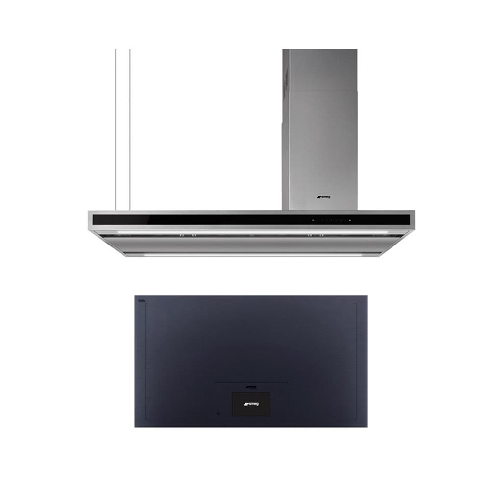 เตาฝัง+เครื่องดูดควัน SMEG SIA1963DG+KLTI12L4X