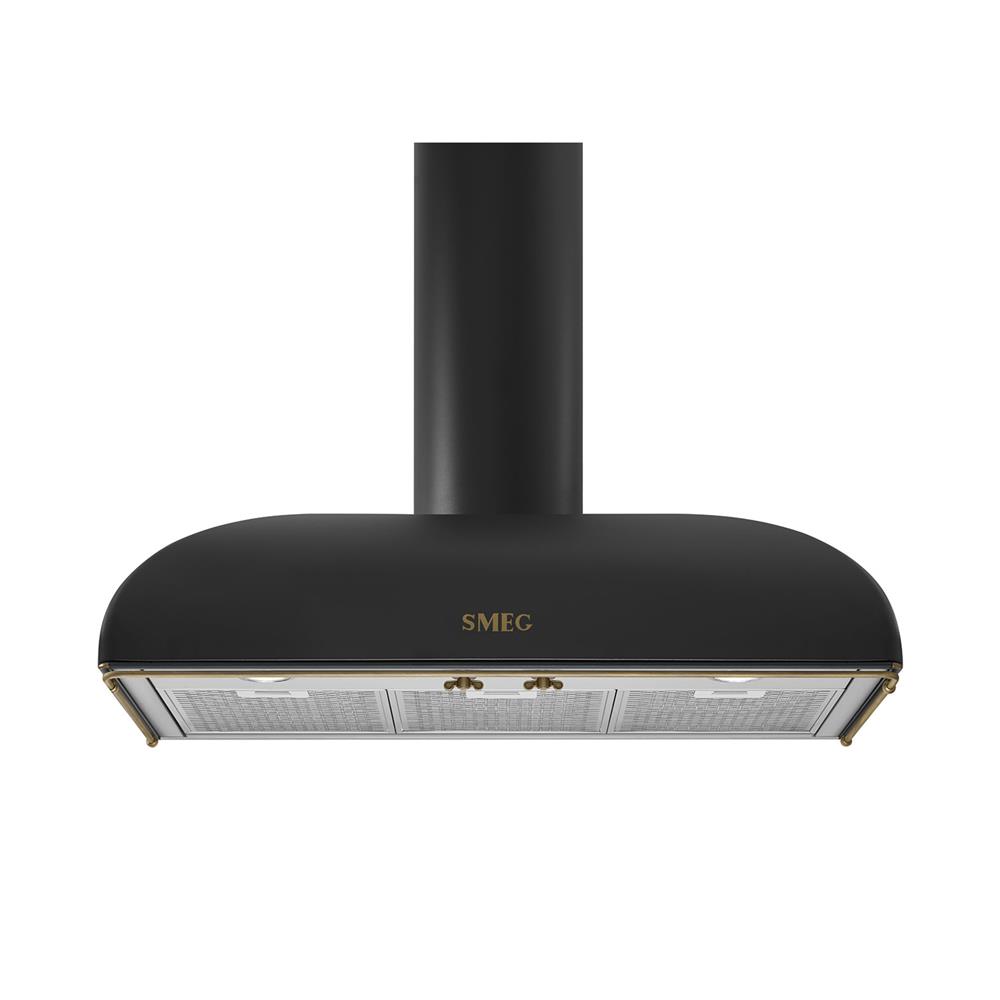 เตาฝัง+เครื่องดูดควัน SMEG P864AO+KS89AOE