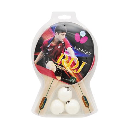 ไม้ปิงปอง BUTTERFLY RDJ 1 คู่ (ลูกปิงปอง 3 ลูก)_0