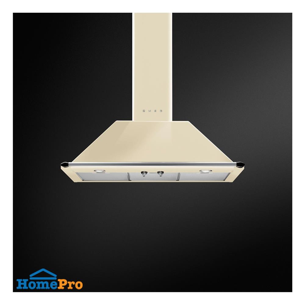 เตาฝัง+เครื่องดูดควัน SMEG SI964PM+KT90PE