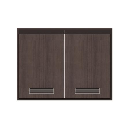 บานซิงค์คู่ช่องระบาย STARMARK MAXII 85x66 ซม. สี RICH WALNUT_2