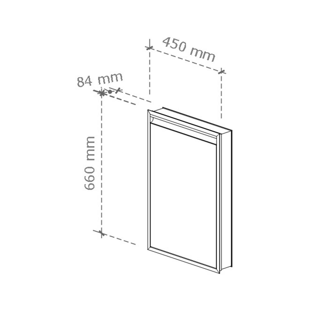 บานซิงค์เดี่ยว STARMARK MAXII 45x66 ซม. สี RICH WALNUT