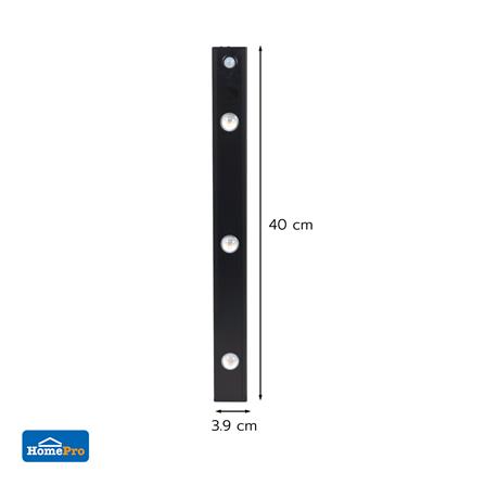 ไฟ LED อัตโนมัติ 40 ซม. ELECKTA SSBW-400 150 ลูเมน สีดำ_7