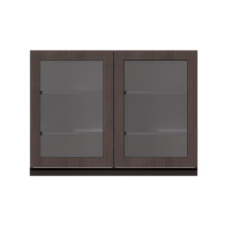 ตู้แขวนคู่บานกระจก STARMARK MAXII 60x80 ซม. สี RICH WALNUT_0
