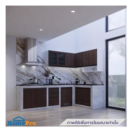 ตู้แขวนคู่บานกระจก STARMARK MAXII 60x80 ซม. สี RICH WALNUT_3