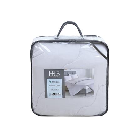 ผ้านวม HOME LIVING STYLE LIGHT LUSH 70x90 นิ้ว สี GREY_4