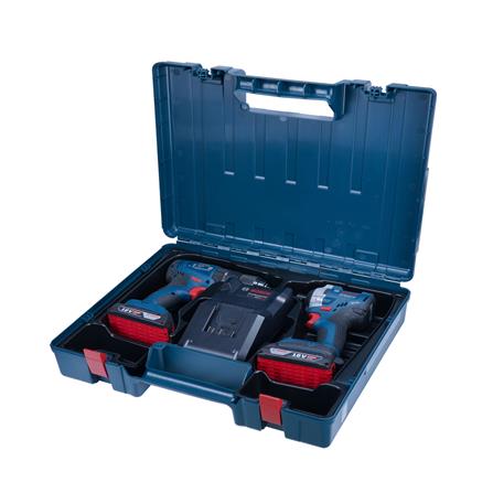 ชุดสว่านไร้สาย (พร้อมแบตเตอรี่) BOSCH GSB185+GDR215 18 โวลต์_1