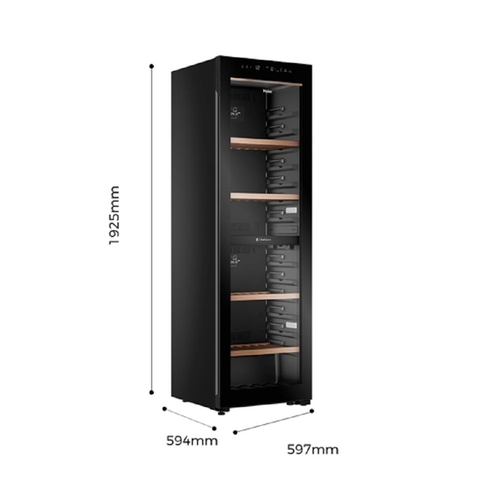 ตู้แช่ไวน์ HAIER JC-366DZ 201 ขวด สีดำ