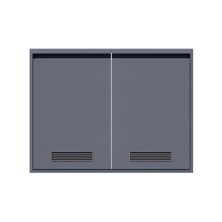 บานซิงค์คู่ช่องระบาย STARMARK MAXII 85x66 ซม. สี TITANIUM GREY_0