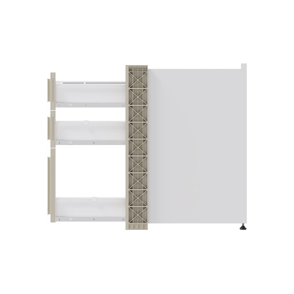 ตู้ลิ้นชัก 3 ชั้น ลูกฟัก KING PLATINUM A7 49x68.8 ซม. สีโธฟู