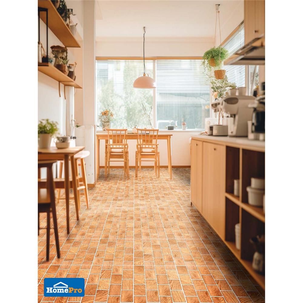 กระเบื้องพื้น 16x16 นิ้ว DURAGRES วู้ดเด้น เบจ A 0.96 ตร.ม.