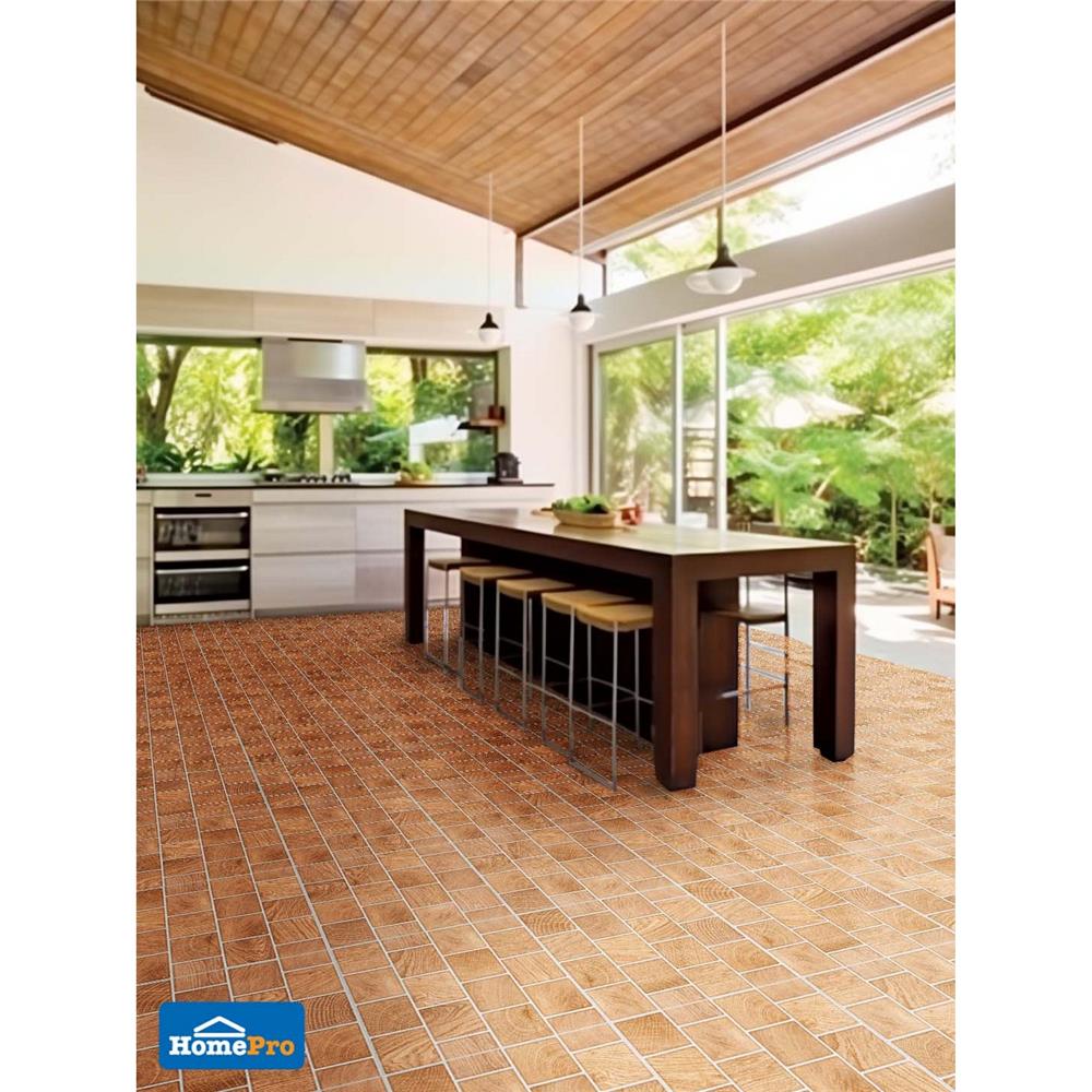 กระเบื้องพื้น 16x16 นิ้ว DURAGRES วู้ดเด้น เบจ A 0.96 ตร.ม.