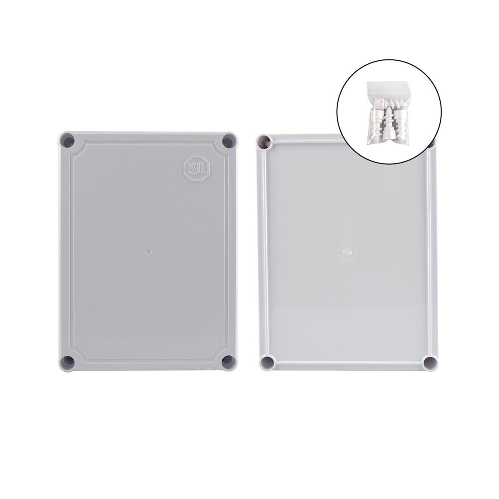 กล่องพลาสติกกันน้ำ KJL KJL205 6x8 นิ้ว สีขาว