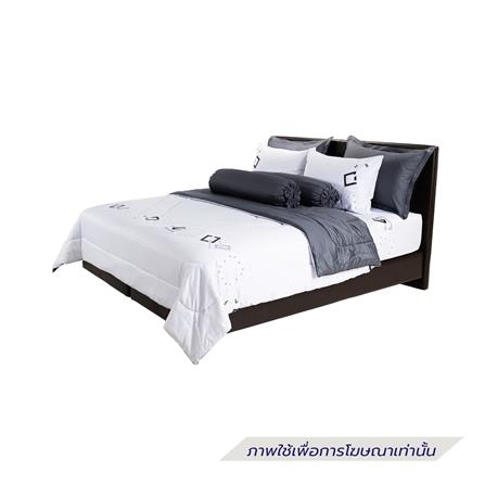 ชุดผ้าปูที่นอน 6 ฟุต (ชุด 6 ชิ้น) SANTAS COTTON USA BLOSSOM GRID LK_1