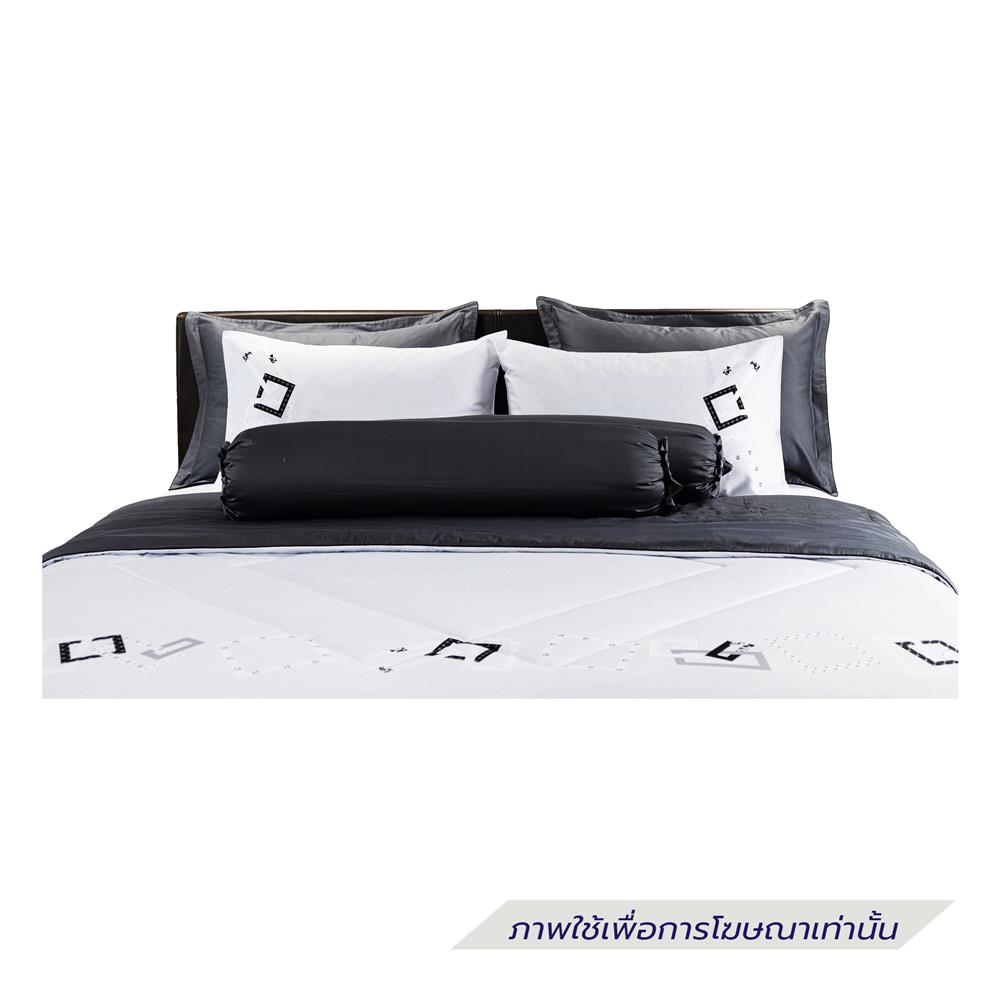 ชุดผ้าปูที่นอน 5 ฟุต (ชุด 6 ชิ้น) SANTAS COTTON USA BLOSSOM GRID LK