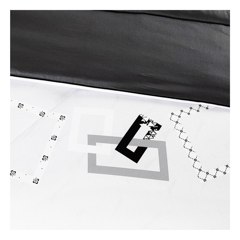 ชุดผ้าปูที่นอน 5 ฟุต (ชุด 6 ชิ้น) SANTAS COTTON USA BLOSSOM GRID LK