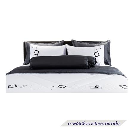 ชุดผ้าปูที่นอน 5 ฟุต (ชุด 6 ชิ้น) SANTAS COTTON USA BLOSSOM GRID LK_2