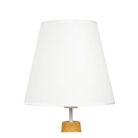 ไฟตั้งโต๊ะ CARINI T220970 สีขาว/ลายไม้_1