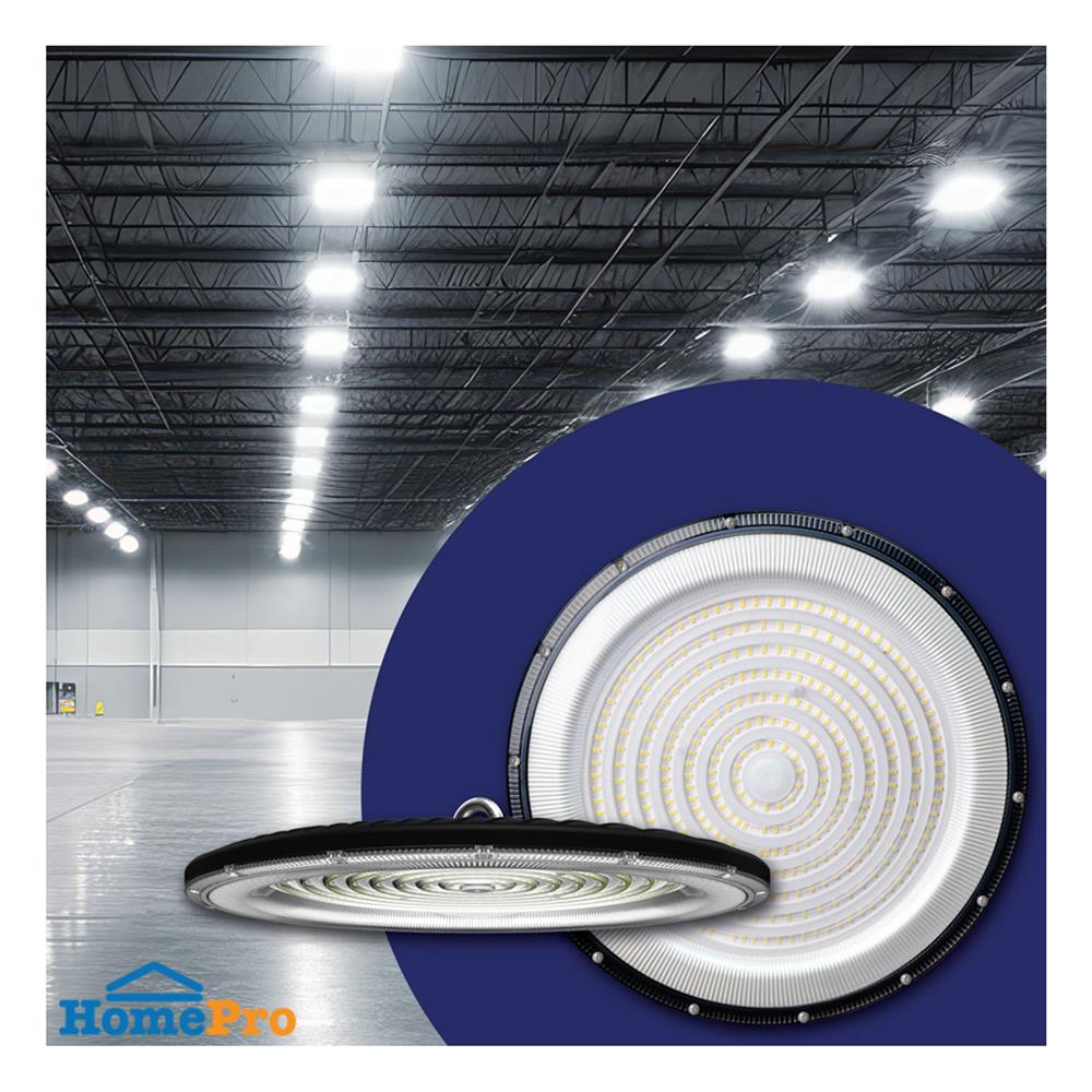 โคมไฮเบย์ LED BEC LEOPARD 400 วัตต์ DAYLIGHT สีดำ