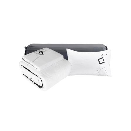 ชุดผ้าปูที่นอน 3.5 ฟุต (ชุด 4 ชิ้น) SANTAS COTTON USA BLOSSOM GRID LK_2