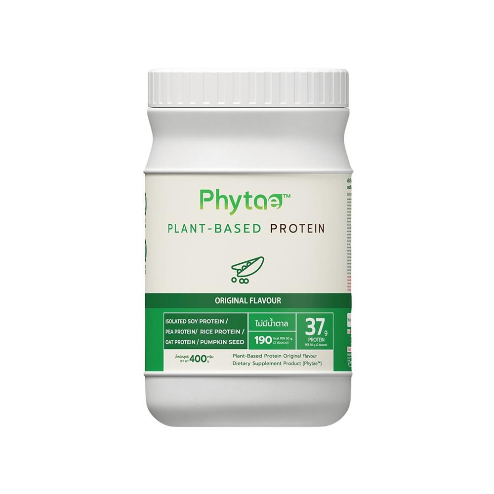 ผลิตภัณฑ์เสริมอาหาร PHYTAE PLANT BASED PROTEIN ANTI-AGING รส ORIGINAL 400 ก. (1 กระป๋อง)