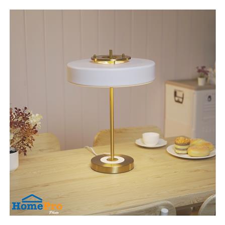 ไฟตั้งโต๊ะ CARINI T324925WH สีขาว/ทอง_4