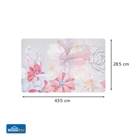 แผ่นรองจาน EVA KECH HIBICUS สีขาว_5