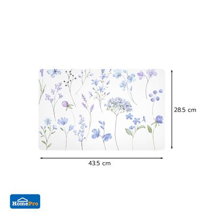 แผ่นรองจาน EVA KECH PETAL สีฟ้า_5