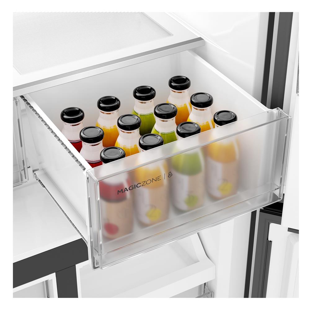 ตู้เย็น MULTI DOOR HAIER HRF-MD539GBT 18.7 คิว กระจกดำ