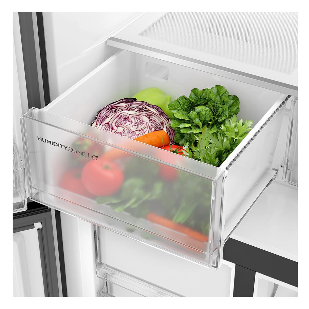 ตู้เย็น MULTI DOOR HAIER HRF-MD539GBT 18.7 คิว กระจกดำ