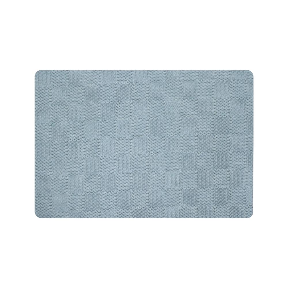 แผ่นรองจาน PU KECH HOS สีฟ้า