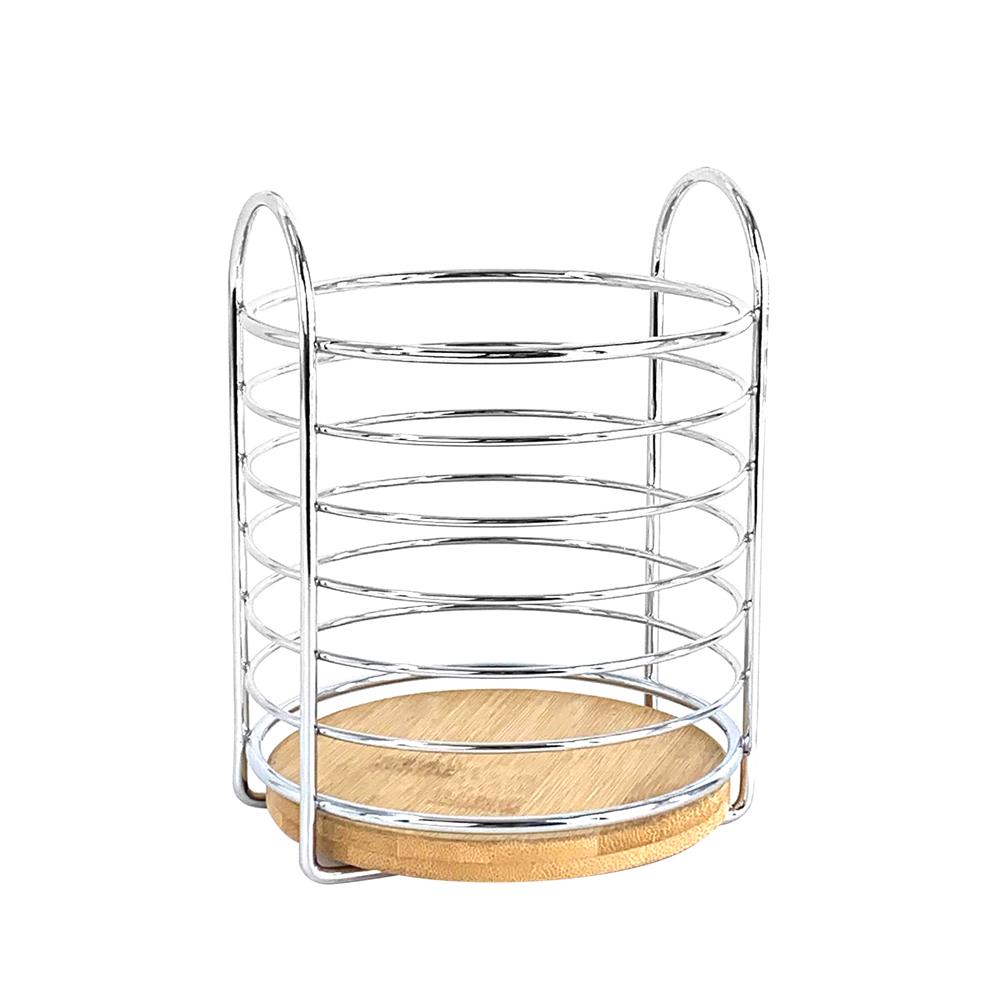 ที่ใส่อุปกรณ์ 1 ช่องกลม KECH SILVERY