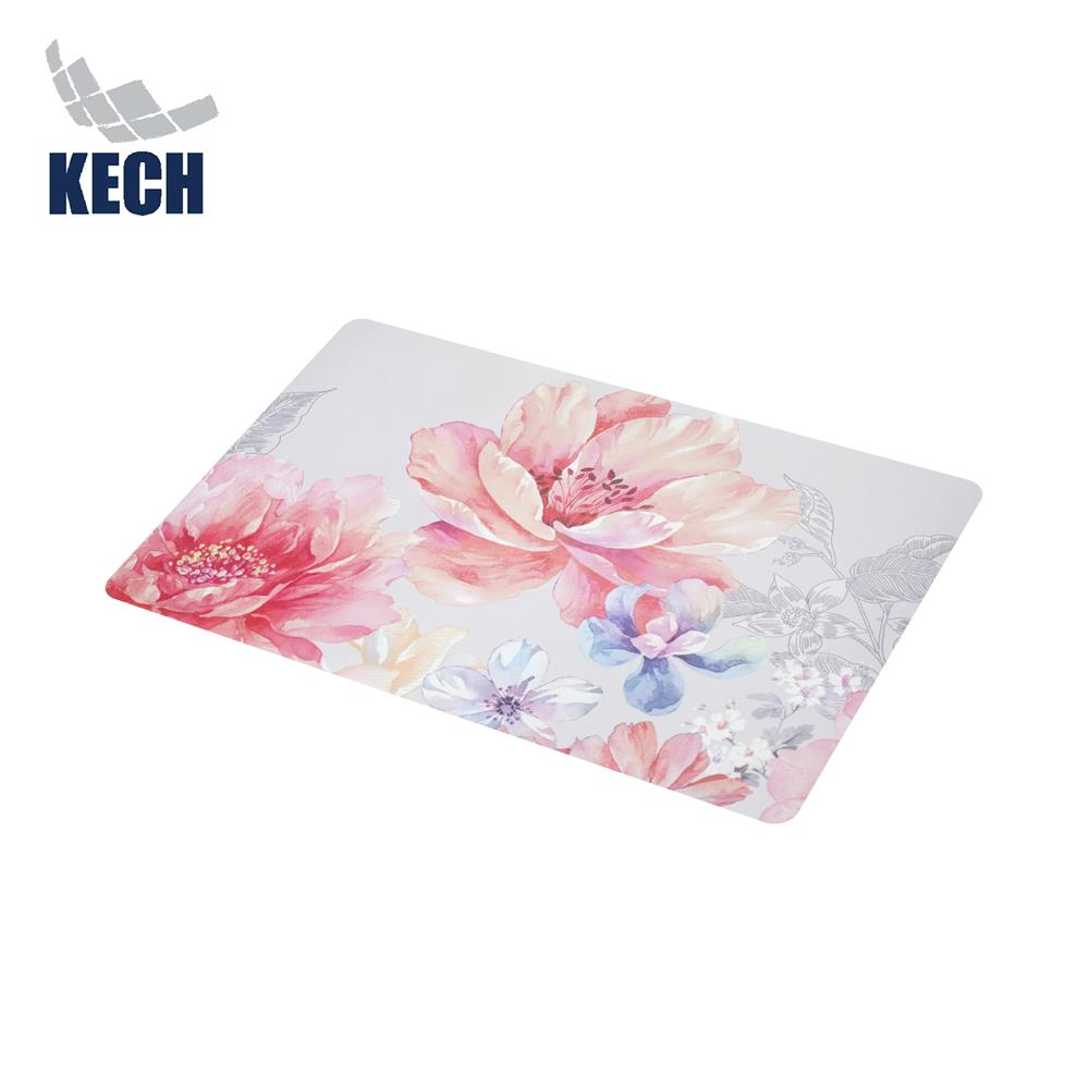 แผ่นรองจาน EVA KECH HIBICUS สีชมพู