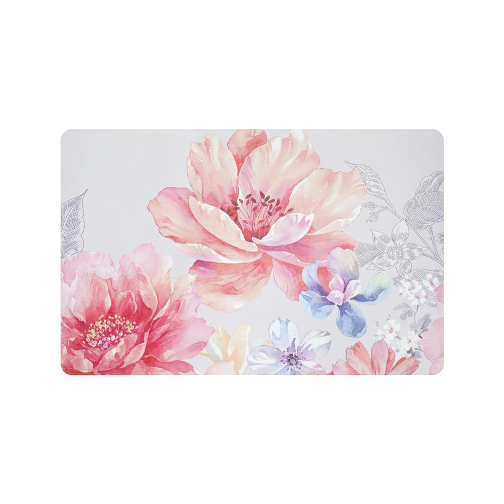 แผ่นรองจาน EVA KECH HIBICUS สีชมพู