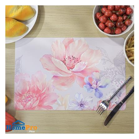 แผ่นรองจาน EVA KECH HIBICUS สีชมพู_4