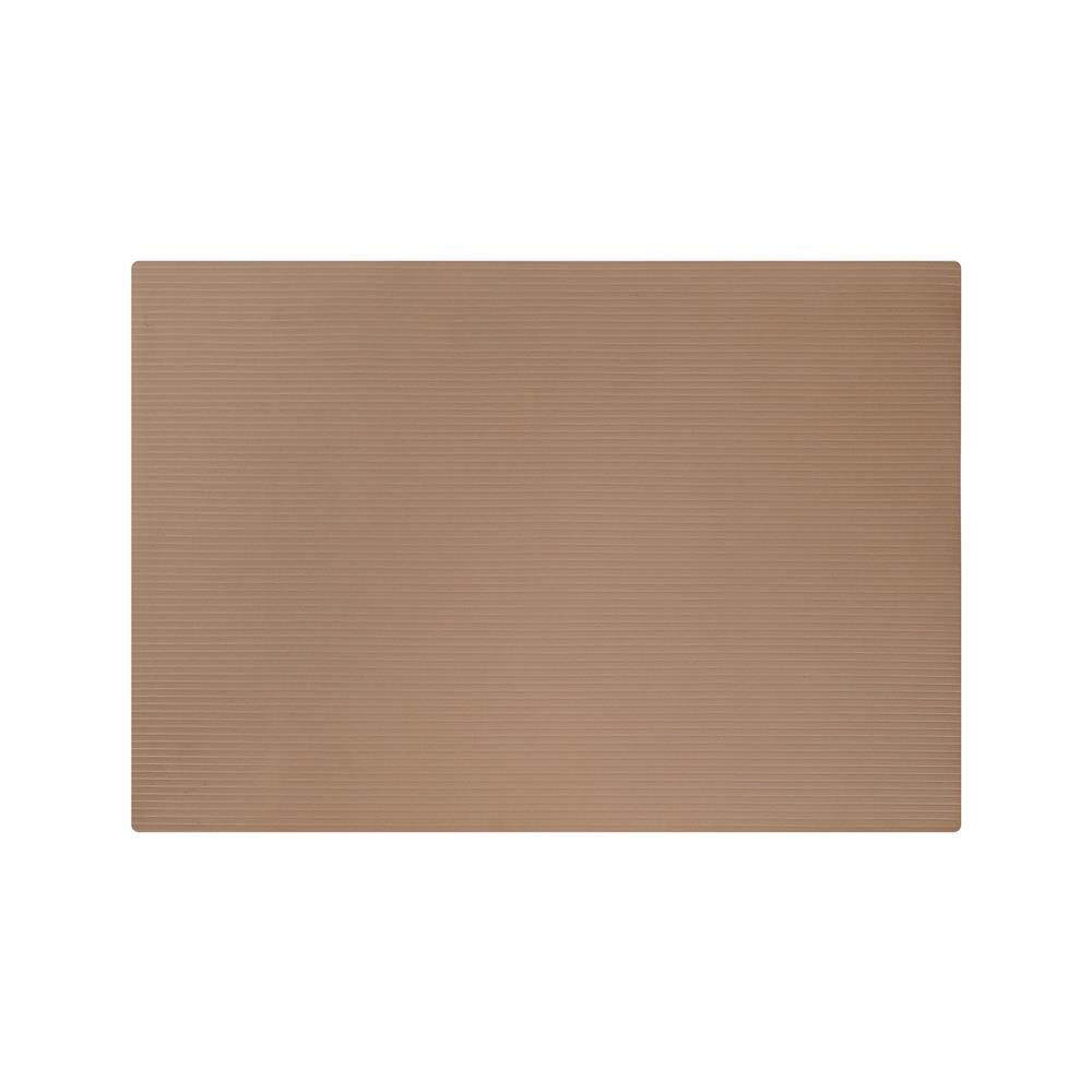 แผ่นรองจาน PU KECH LOOKIE สีน้ำตาล