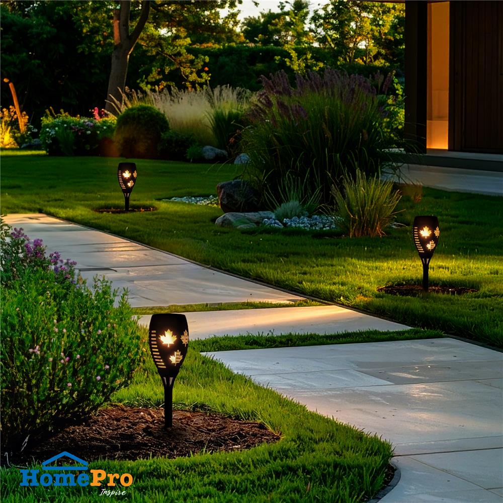 ไฟจัดสวน SOLAR CARINI AR-9501 0.1 วัตต์ WARM WHITE สีดำ