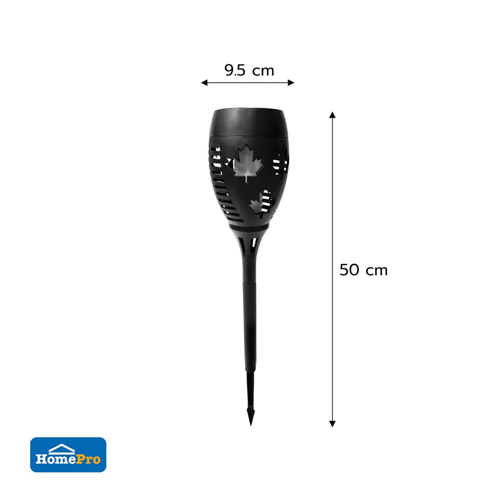 ไฟจัดสวน SOLAR CARINI AR-9501 0.1 วัตต์ WARM WHITE สีดำ