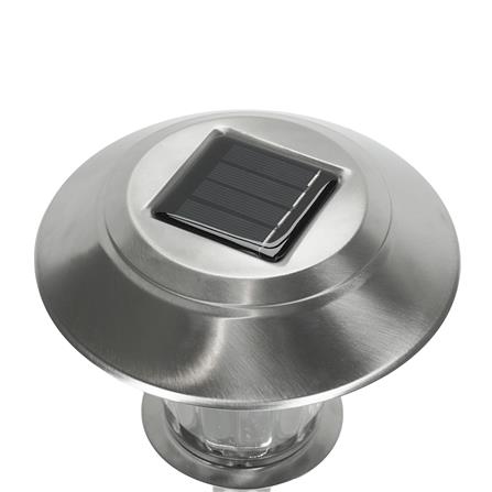 ไฟจัดสวน SOLAR CARINI AR-1701 0.5 วัตต์ WARM WHITE สีเงิน_2