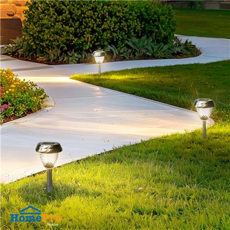 ไฟจัดสวน SOLAR CARINI AR-1201 0.5 วัตต์ WARM WHITE/RGB สีเงิน_4